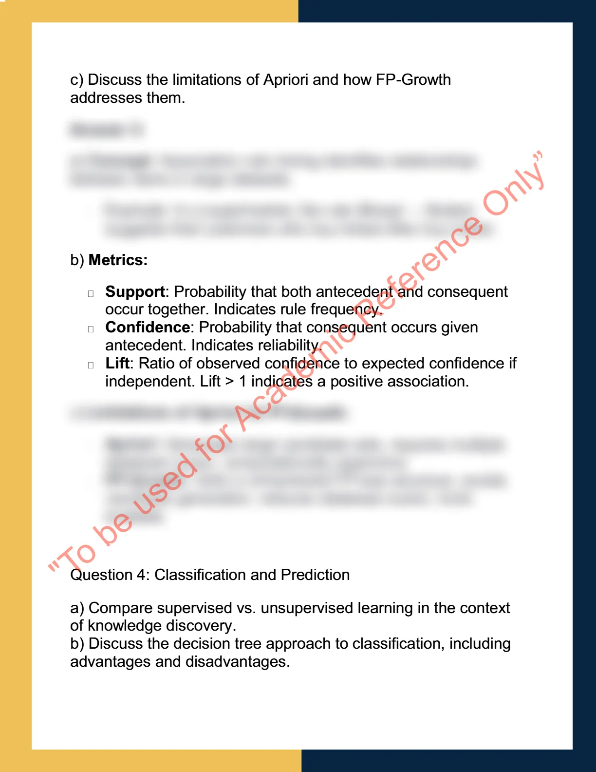 CSE 5372 – Knowledge Discovery & Mining 3